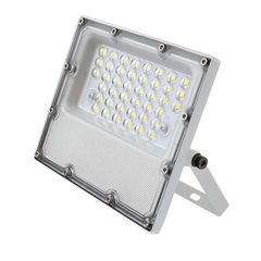 Προβολέας LED 10W θερμό χρώμα φωτός 1140lm 220-240VAC αλουμινίου λευκό χρώμα 110x90x30mm IP65