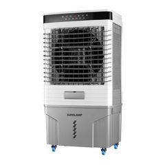 Air cooler επαγγελματικό 70L γκρι χρώμα 200W με 3 ταχ΄υτητες χρονοδιακόπτη και κοντρόλ