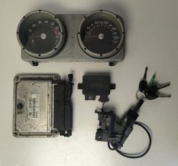 ΣΕΤ IMMOBILIZER VOLKSWAGEN POLO 6N2 (030906032G,0261204912, 6X0953257, 73854302, 6N0920804D, 351230000, 3579058515)