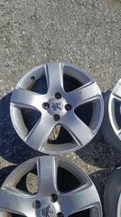ΖΑΝΤΕΣ ΑΛΟΥΜΙΝΙΟΥ PEUGEOT 16' 4*108 7J ET? CB66-thumb-1
