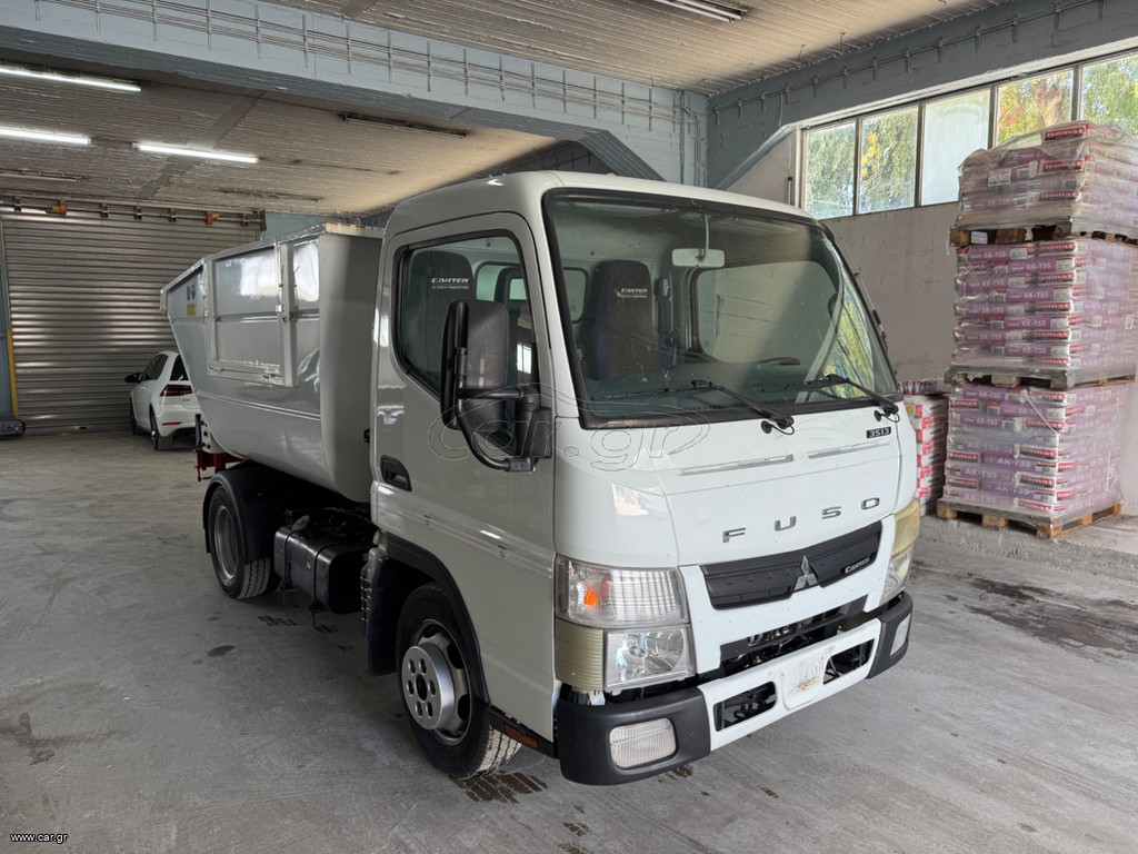 Απορριμματοφόρο Mitsubishi 2015 CANTER FUSO 3S13 EURO 5B CLIMA