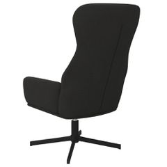 Πολυθρόνα Relax Μαύρη Βελούδινη 341114-thumb-4
