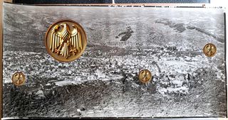 🗺️ Αεροφωτογραφία Έδεσσας (δεκ. 1950) 46 x 23.5 εκ. / Edessa Έδεσσα Μακεδονία aerial view Vodena