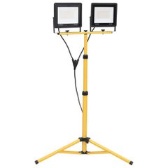 Προβολέας LED με Τρίποδο Θερμό Λευκό 2 x 100 W 149657