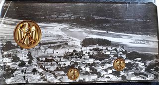 🗺️ Αεροφωτογραφία της πόλης Άρτας (δεκ. 1950) 46.5 x 24 εκ. / Arta Άρτα Ήπειρος aerial view Epirus