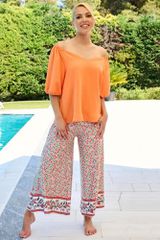 ΦΛΟΡΑΛ ZIP CULOTTE