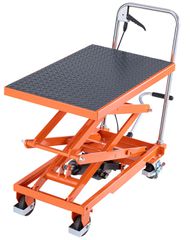 VEVOR 120 cm Hydraulic Lift Table Double Scissor Lift Cart 226,8 kg Αντιολισθητικό μαξιλαράκι