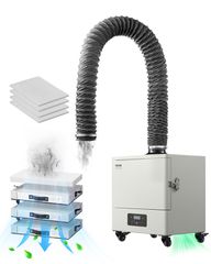 VEVOR Solder Fume Extractor 459 m³/h 280W κινητήρας χωρίς ψήκτρες με ταχύτητα 10 επιπέδων