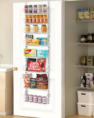 VEVOR 8-Tier Over the Door Pantry Organizer Κρεμαστό ράφι αποθήκευσης Ρυθμιζόμενο