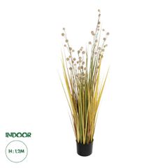 GloboStar® Artificial Garden CRASPEDIA GRASS 21479 Τεχνητό Διακοσμητικό Φυτό Κρασπέδια Υ120cm