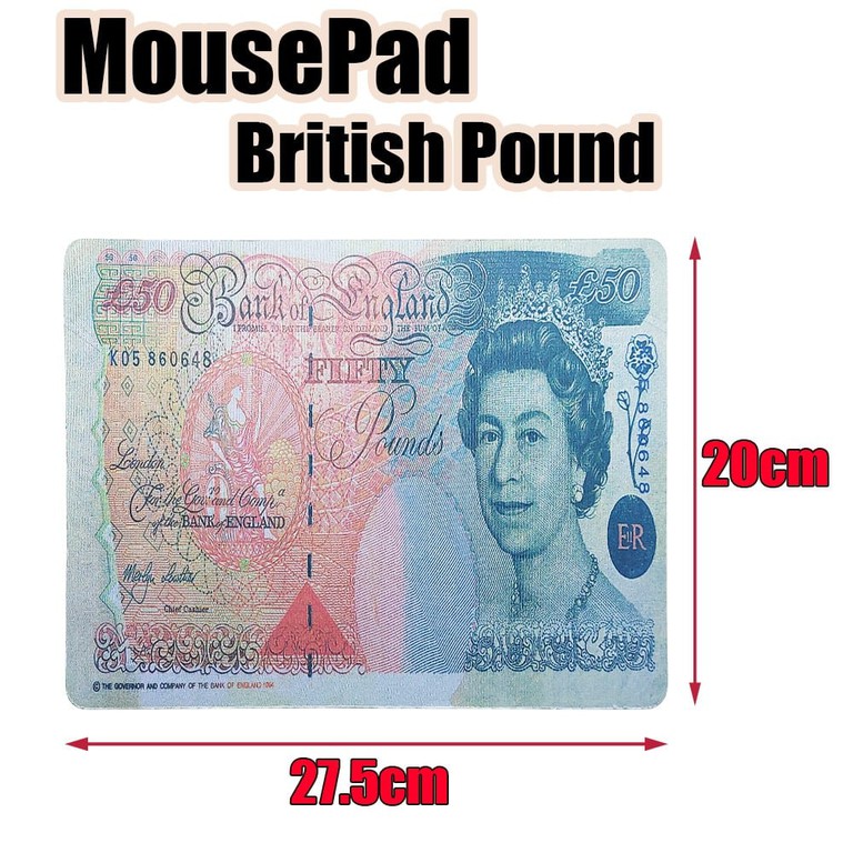 MousePad British Pound