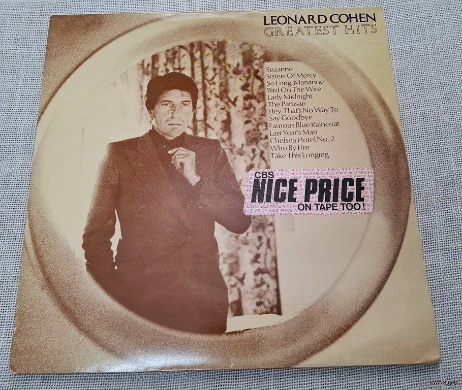 Leonard Cohen – Greatest Hits  LP