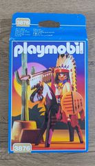 Playmobil Western 3876 Ινδιάνος αρχηγός με κουτί