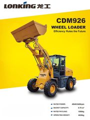 Φορτωτής Με Λάστιχα 2025 Lonking CDM926