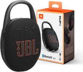 JBL-HARMAN BLUETOOTH ΗΧΕΙΟ V5.3 CLIP 5 ( BLACK ) - 12H - ( ΑΔΙΑΒΡΟΧΟ ) ΟΛΟΚΑΙΝΟΥΡΓΙΟ ΣΤΟ ΚΟΥΤΙ