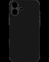 Matt TPU case protect lens for iPhone 16 Plus Black