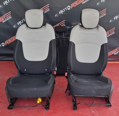 RENAULT CAPTUR 2013-2019 ΚΑΘΙΣΜΑ ΕΜΠΡΟΣ ΑΡΙΣΤΕΡΟ-ΔΕΞΙΟ ΜΕ ΑΕΡΟΣΑΚΟ ΚΑΘΙΣΜΑΤΟΣ & ΚΛΕΙΣΤΡΟ ΖΩΝΗΣ-ΚΑΘΙΣΜΑΤΑ ΠΙΣΩ  Α2*