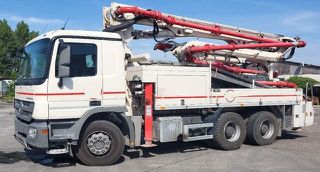 Πρέσσα Mercedes-Benz 2013 ACTROS 2636 mit PUTZMEISTER 24m/4Mast;Typ: BSF 16.H ( DN ⌀ 125 )