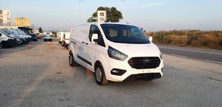 Κλούβα Ford 2021 TRANSIT CUSTOM 130ps L.2 Maxi Euro.6 Clima (ΥΠ. ΑΔΕΙΑ Δ.Χ)