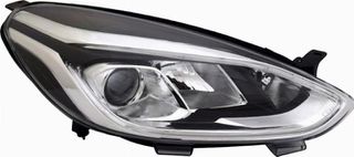 Carro Φανάρι Εμπρός ΗΛΕΚΤΡΙΚΟΣ (H7/H1) Με Φως Ημέρας LED (Με Μοτέρ) (Ε) (TYC) κατάλληλο για FORD FIESTA 2017- (HJ/HF) / 2498438 - Δεξί - 1 Τεμ
