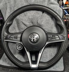 Τιμόνι Giulia/Stelvio Super με Κιτ μετατροπής για Giulietta/Mito