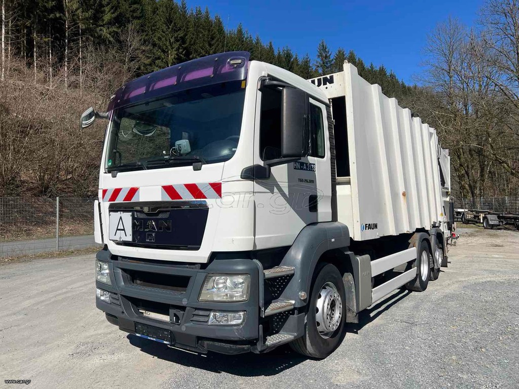 Απορριμματοφόρο MAN 2010 26.320 TGS FAUN-VARIOPRESS