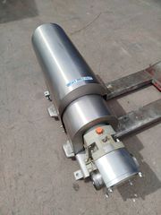 ΠΕΡΙΣΤΡΟΦΙΚΗ ΑΝΤΛΙΑ ΛΟΒΟΥ ΑΝΟΞΕΙΔΩΤΗ  LOBE PUMP, του Ιταλικού οίκου ‘’inox MIM’’ Τύπος - μοντέλο: FL 100 (μεταχειρισμένη, ώς έχει, σε λειτουργική κατάσταση)-thumb-2