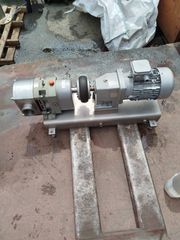 ΠΕΡΙΣΤΡΟΦΙΚΗ ΑΝΤΛΙΑ ΛΟΒΟΥ ΑΝΟΞΕΙΔΩΤΗ  LOBE PUMP, του Ιταλικού οίκου ‘’inox MIM’’ Τύπος - μοντέλο: FL 100 (μεταχειρισμένη, ώς έχει, σε λειτουργική κατάσταση)-thumb-6