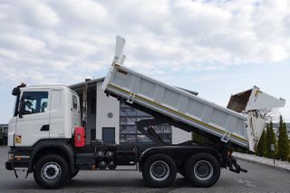 Ανατροπή Scania 2007 R 420/ 6x4 / 2-SIDE TIPPER / HYDROBRATA / BORDMATIC / HYDROKLAPA / MANUAL / ΕΙΣΑΓΩΓΗ-thumb-1
