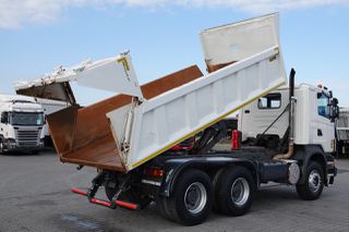 Ανατροπή Scania 2007 R 420/ 6x4 / 2-SIDE TIPPER / HYDROBRATA / BORDMATIC / HYDROKLAPA / MANUAL / ΕΙΣΑΓΩΓΗ-thumb-3