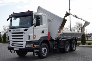 Ανατροπή Scania 2007 R 420/ 6x4 / 2-SIDE TIPPER / HYDROBRATA / BORDMATIC / HYDROKLAPA / MANUAL / ΕΙΣΑΓΩΓΗ-thumb-6