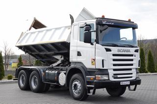 Ανατροπή Scania 2007 R 420/ 6x4 / 2-SIDE TIPPER / HYDROBRATA / BORDMATIC / HYDROKLAPA / MANUAL / ΕΙΣΑΓΩΓΗ-thumb-9