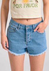 Funky Buddha Γυναικείο Jean Shorts FBL011-162-03