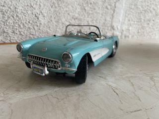 Chevrolet Corvette 1957, turquoise-thumb-2