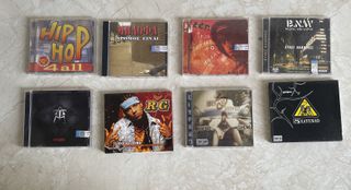 Συλλογή CD Ελληνικό Hip-Hop / Rap – 8 κομμάτια