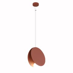 Φωτιστικό Κρεμαστό Terracotta 30xH180cm Led 6w 3300Κ 380lm Sun Light DAISY-6P-RD