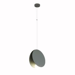 Φωτιστικό Κρεμαστό Λαδί 30xH180cm Led 6w 3300Κ 380lm Sun Light DAISY-6P-GR