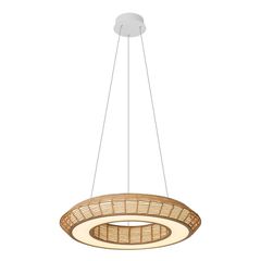 Φωτιστικό Κρεμαστό Μέταλλο & Paper Fest Φυσικό 58xH120cm Led max 64w 3600lm CCT 3000-6000K Dimmable by Remote Control Sun Light ZEUS-P-Υ