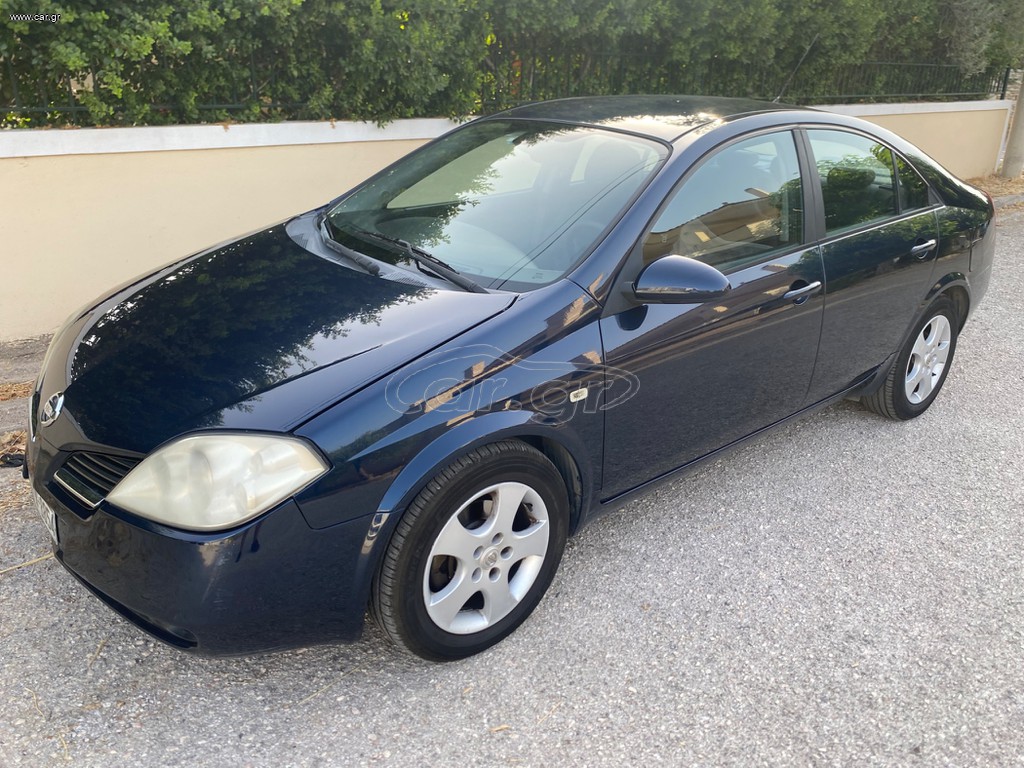 Nissan Primera 2003 LIFTBACK ! ΑΡΙΣΤΟ ΜΗΧΑΝΙΚΑ ! FULL EXTRA ! ΕΛΛΗΝΙΚΟ 1ο ΧΕΡΙ !