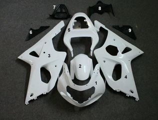 FAIRING ΜΕΜΟΝΩΜΕΝΑ ΤΕΜΑΧΙΑ ΠΛΑΣΤΙΚΑ ABS SUZUKI GSXR1000 2000-2002 ΑΒΑΦΑ