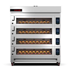 ΤΑΒΑΝΩΤΟΣ ΦΟΥΡΝΟΣ ΑΡΤΟΠΟΙΙΑΣ AYF-60x80/4S KOZA