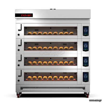 ΤΑΒΑΝΩΤΟΣ ΦΟΥΡΝΟΣ ΑΡΤΟΠΟΙΙΑΣ AYF-60x80/4S KOZA