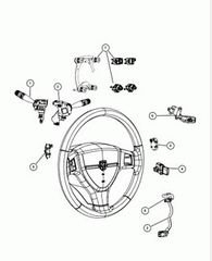 ΚΑΛΩΔΙΟ ΤΙΜΟΝΙΟΥ JEEP COMPASS & JEEP PATRIOT 2007 , DODGE JOURNEY 2010 68036592AA ΚΑΙΝΟΥΡΙΟ ΓΝΗΣΙΟ ΕΙΔΙΚΗ ΠΡΟΣΦΟΡΑ!!!