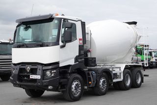 Μπετονιέρα Renault 2016 C 380 / 8X4 / ΜΙΚΤΗ ΜΠΕΡΟΜΙΚΤΗΣ / ΜΕΤΑΛΛΑΠΤΗΣ ΣΚΥΡΟΔΕΜΑΤΟΣ / LIEBHERR 9 M3 / EURO 6 / 2016