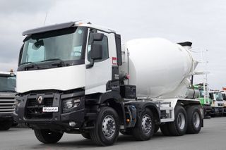 Μπετονιέρα Renault 2016 C 380 / 8X4 / ΜΙΚΤΗ ΜΠΕΡΟΜΙΚΤΗΣ / ΜΕΤΑΛΛΑΠΤΗΣ ΣΚΥΡΟΔΕΜΑΤΟΣ / LIEBHERR 9 M3 / EURO 6 / 2016-thumb-1