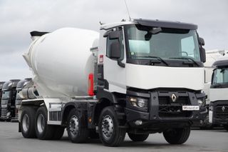 Μπετονιέρα Renault 2016 C 380 / 8X4 / ΜΙΚΤΗ ΜΠΕΡΟΜΙΚΤΗΣ / ΜΕΤΑΛΛΑΠΤΗΣ ΣΚΥΡΟΔΕΜΑΤΟΣ / LIEBHERR 9 M3 / EURO 6 / 2016-thumb-5