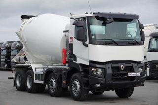 Μπετονιέρα Renault 2016 C 380 / 8X4 / ΜΙΚΤΗ ΜΠΕΡΟΜΙΚΤΗΣ / ΜΕΤΑΛΛΑΠΤΗΣ ΣΚΥΡΟΔΕΜΑΤΟΣ / LIEBHERR 9 M3 / EURO 6 / 2016-thumb-6