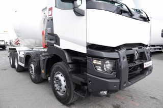Μπετονιέρα Renault 2016 C 380 / 8X4 / ΜΙΚΤΗ ΜΠΕΡΟΜΙΚΤΗΣ / ΜΕΤΑΛΛΑΠΤΗΣ ΣΚΥΡΟΔΕΜΑΤΟΣ / LIEBHERR 9 M3 / EURO 6 / 2016-thumb-7