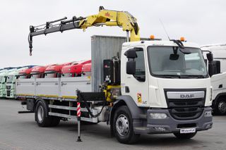 Γερανοί - Φορτηγά Με Γερανό DAF 2014 LF 250 / 4X2 / ΠΑΡΑΔΟΣΗ - 7,30 + HDS HYVA HB 150XE3 / RADIO CONTROL / ROTATOR / MAX ΑΝΥΨΩΤ-thumb-3