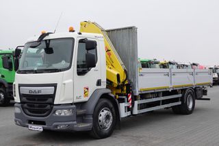 Γερανοί - Φορτηγά Με Γερανό DAF 2014 LF 250 / 4X2 / ΠΑΡΑΔΟΣΗ - 7,30 + HDS HYVA HB 150XE3 / RADIO CONTROL / ROTATOR / MAX ΑΝΥΨΩΤ-thumb-6